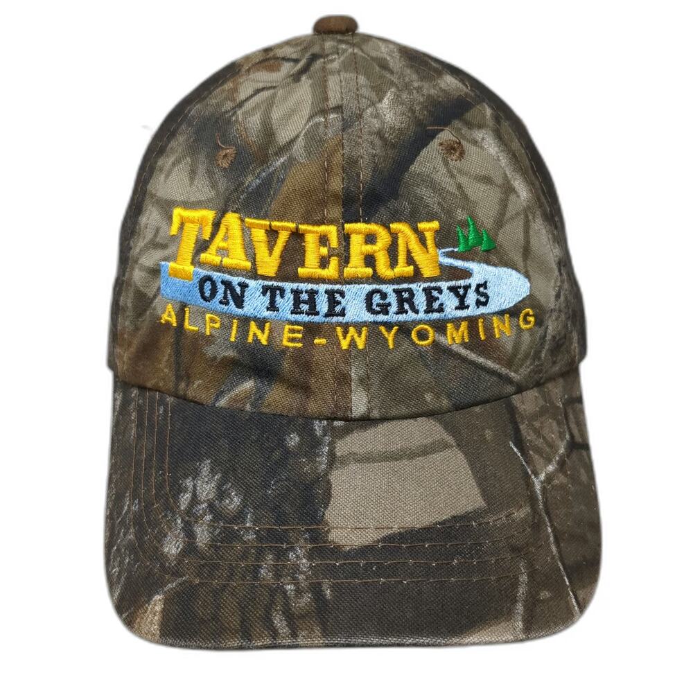 Port Authority Baseball Cap Brown One Size Camo Tavern On The Greys Wyoming Hat